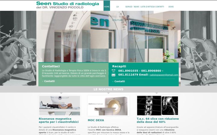 Screenshot of centroseen.it