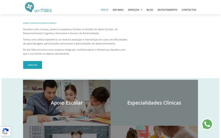Screenshot of centrosermais.com