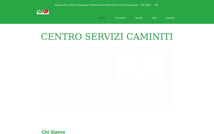 Screenshot of centroservizicaminiti.it