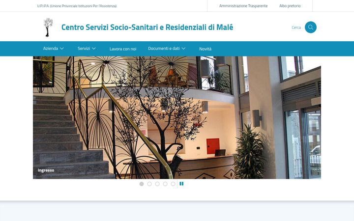 Screenshot of centroservizimale.it
