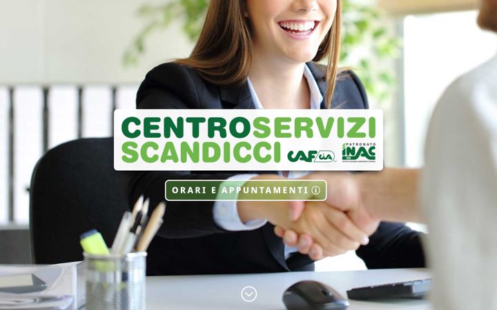 Screenshot of centroserviziscandicci.it