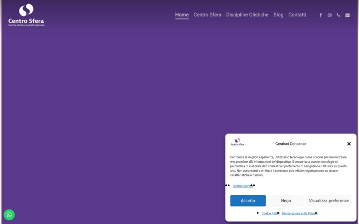Screenshot of centrosferaascoli.it