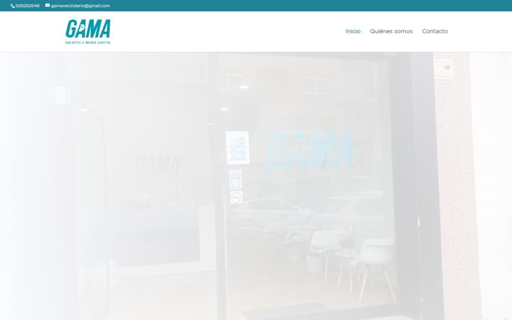 Screenshot of centrosgama.es