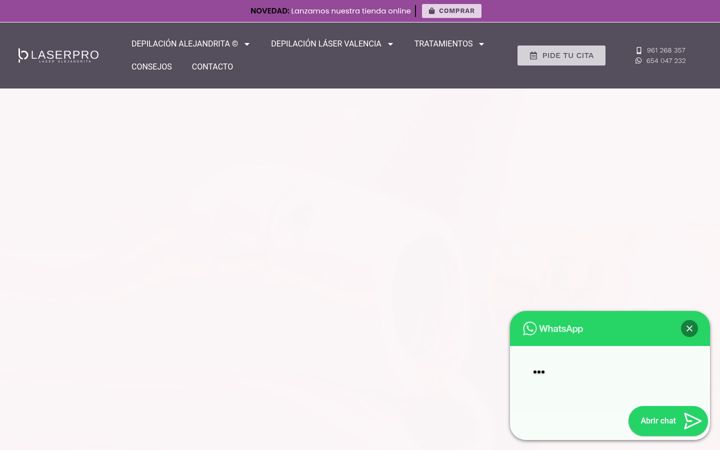 Képernyőkép: centroslaserpro.es