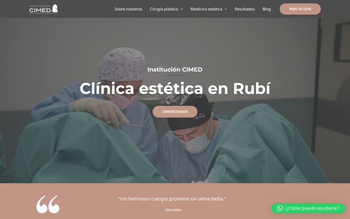 Screenshot of centrosmc.com