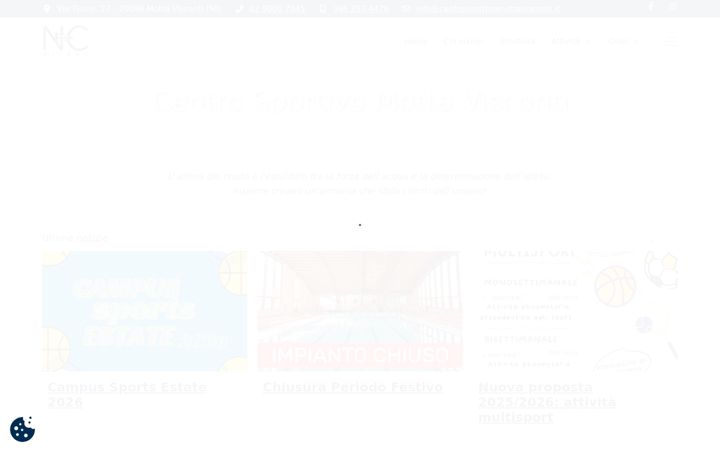 Screenshot of centrosportivomottavisconti.it