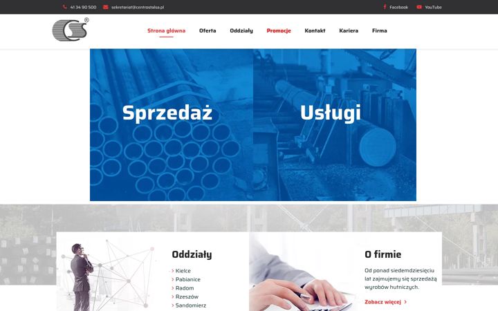 Ekrano kopija centrostalsa.pl