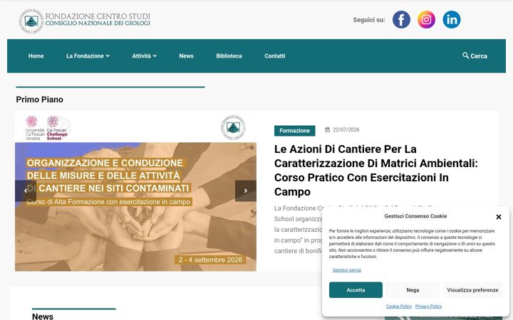 Screenshot of centrostudicng.it