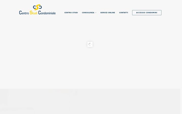 Screenshot of centrostudicondominiale.it