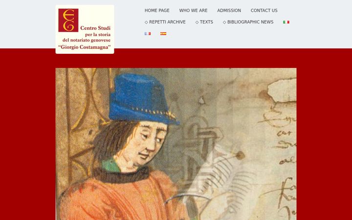 Screenshot of centrostudicostamagna.it