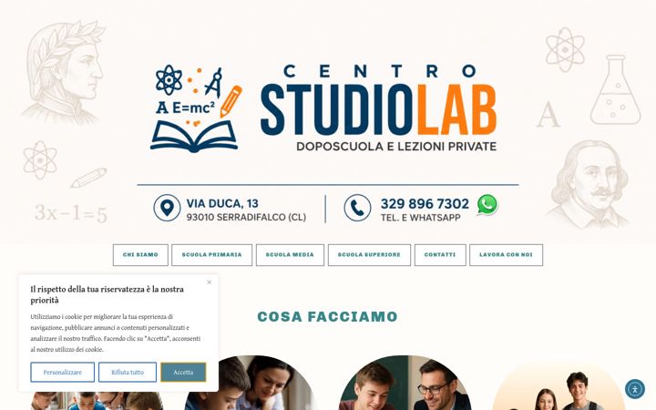 Screenshot of centrostudiolab.com