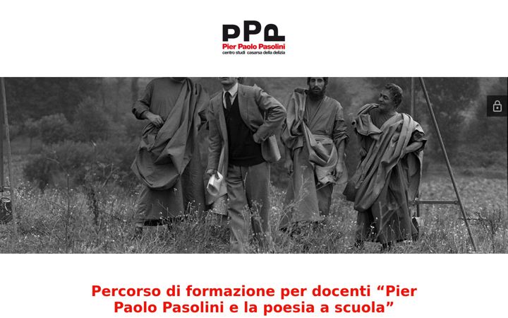 Screenshot stránky centrostudipierpaolopasolinicasarsa.it