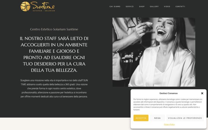 Screenshot of centrosuntime.it