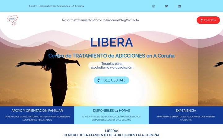 Screenshot of centroterapeuticoadicciones.com