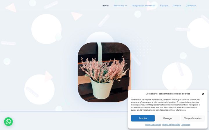 Screenshot of centroterapeuticoiriahidalgo.com