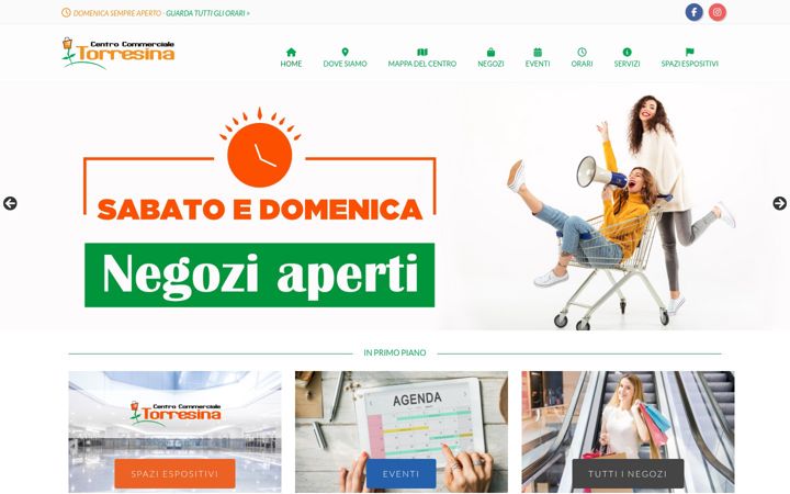 Screenshot of centrotorresina.it