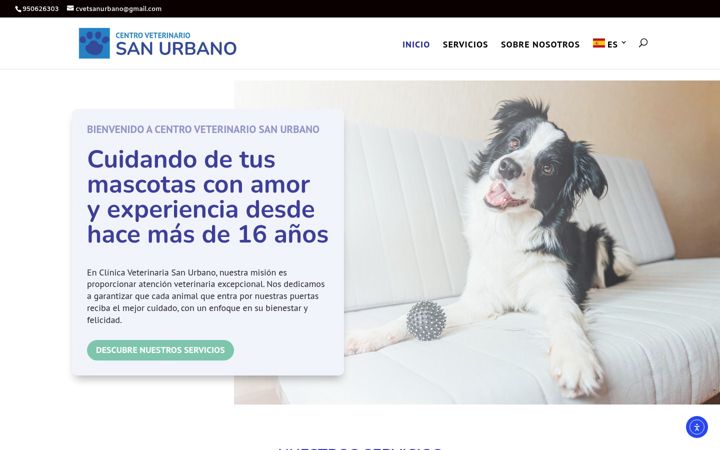 Képernyőkép: centroveterinariosanurbano.es