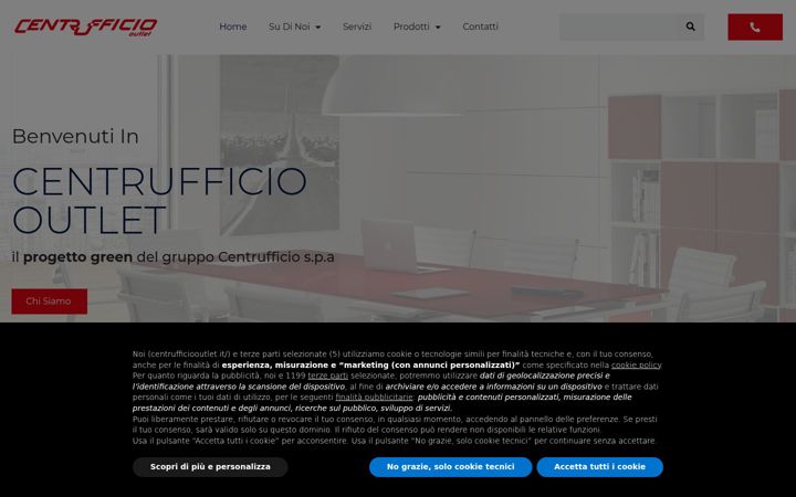 Screenshot ta' centrufficiooutlet.it