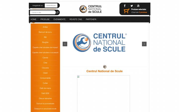 Zrzut ekranu centrulnationaldescule.ro