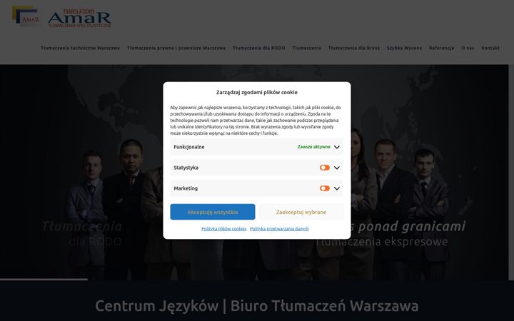 Ekrano kopija centrum-jezykow.pl