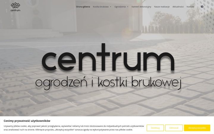 Screenshot van centrum-olsztyn.pl