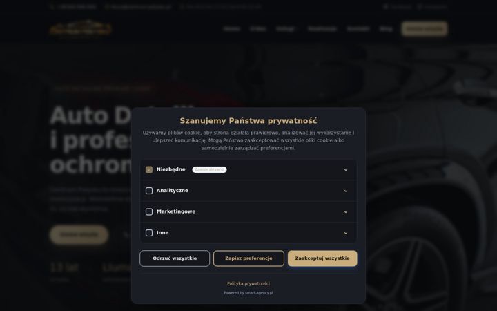 Screenshot van centrum-polysku.pl