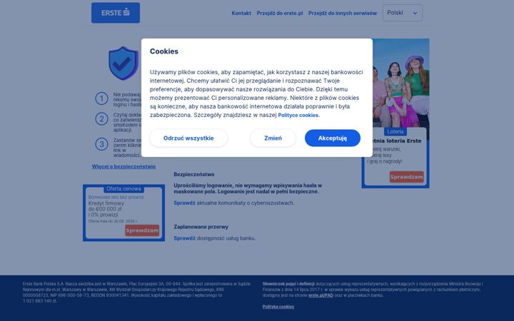 Екранна снимка на centrum24.pl