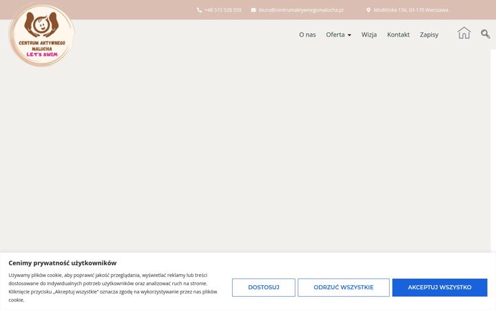 Screenshot stránky centrumaktywnegomalucha.pl