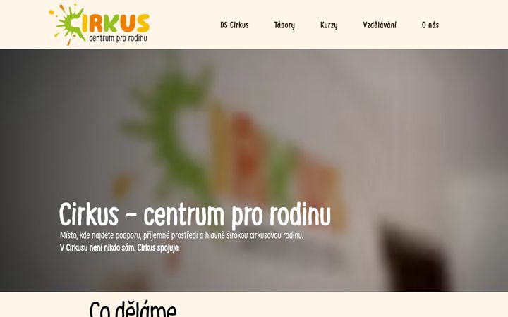 Képernyőkép: centrumcirkus.cz