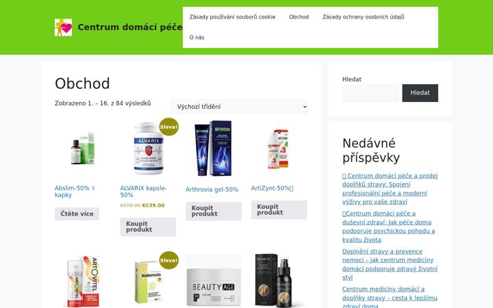 Képernyőkép: centrumdomacipece.cz