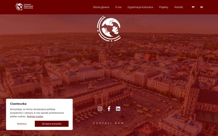 Екранна снимка на centrumdyplomacji.pl