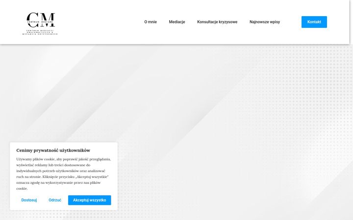 Екранна снимка на centrumediare.pl