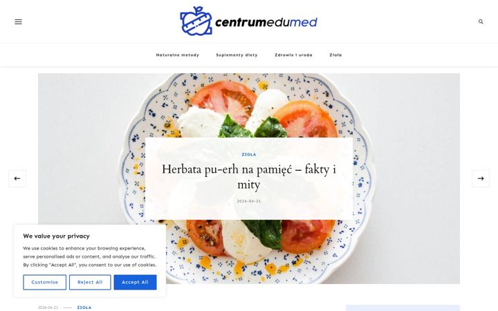 Екранна снимка на centrumedumed.pl