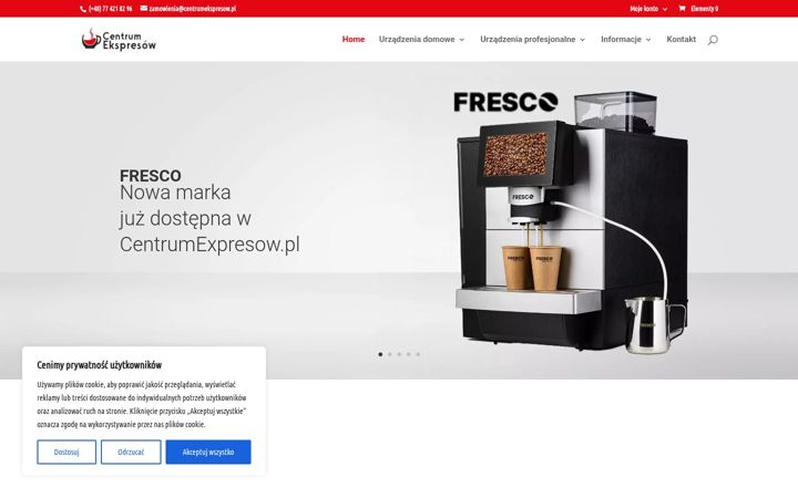 Ekrano kopija centrumekspresow.pl