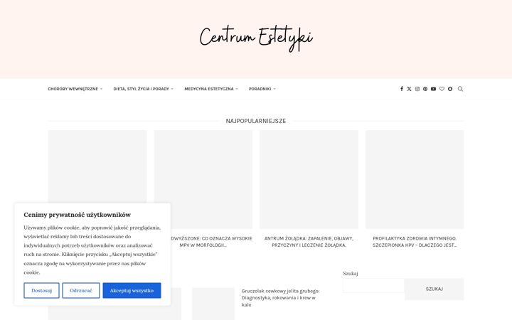 Екранна снимка на centrumestetyki.pl