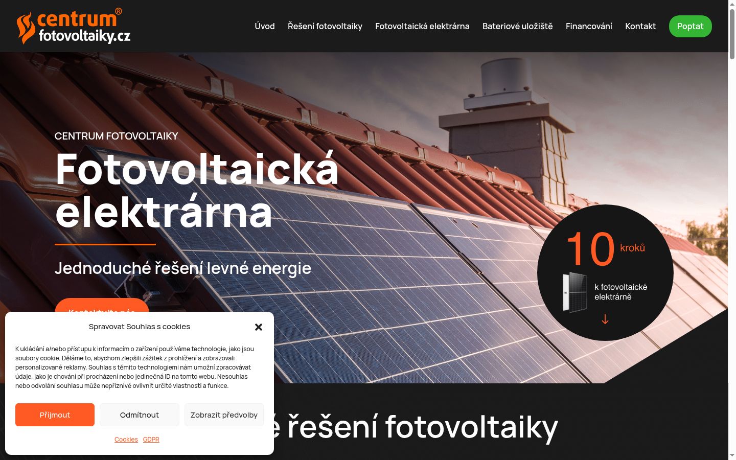 Screenshot tal-banner tal-kunsens muri qabel kwalunkwe interazzjoni