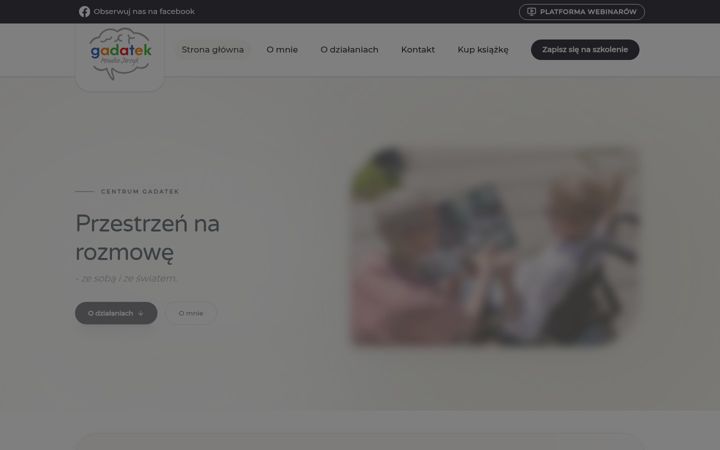 Ekrano kopija centrumgadatek.pl