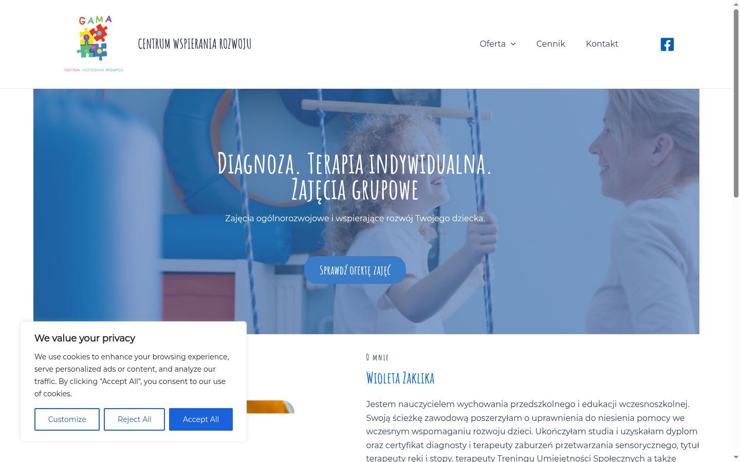 Sutikimo reklamjuostės, rodytos prieš bet kokią sąveiką, ekrano kopija