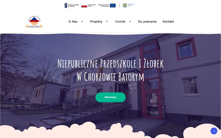 Ekrano kopija centrumhajduczek.pl