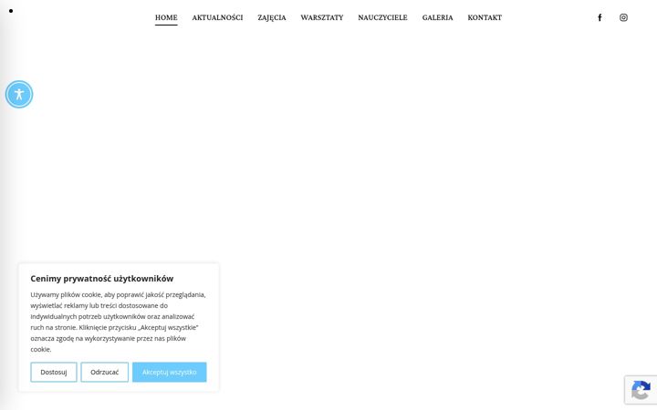 Screenshot ta' centrumjogigdansk.pl
