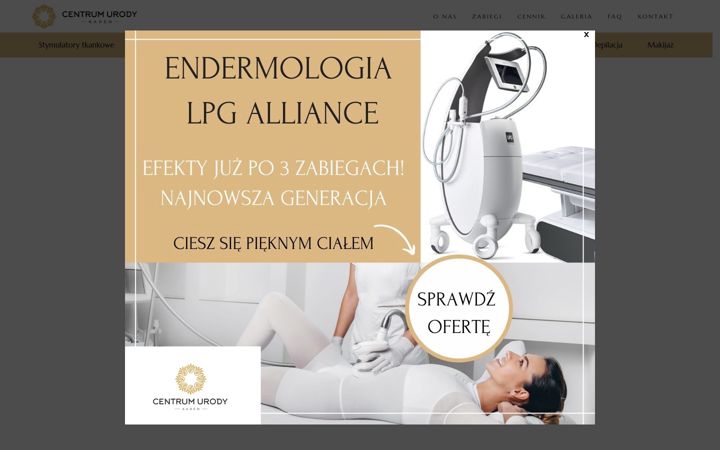 Ekrano kopija centrumkaren.pl