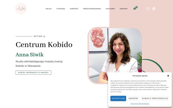 Screenshot of centrumkobido.com