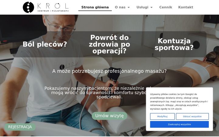 Screenshot ta' centrumkrol.pl