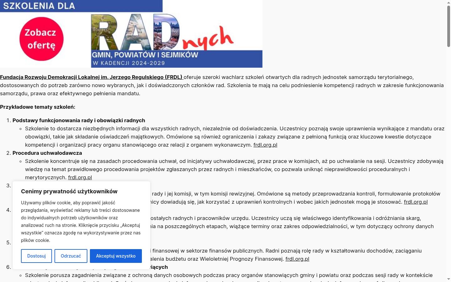 Sutikimo reklamjuostės, rodytos prieš bet kokią sąveiką, ekrano kopija