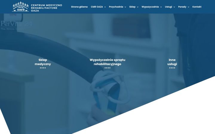 Captură de ecran a centrumoaza.pl