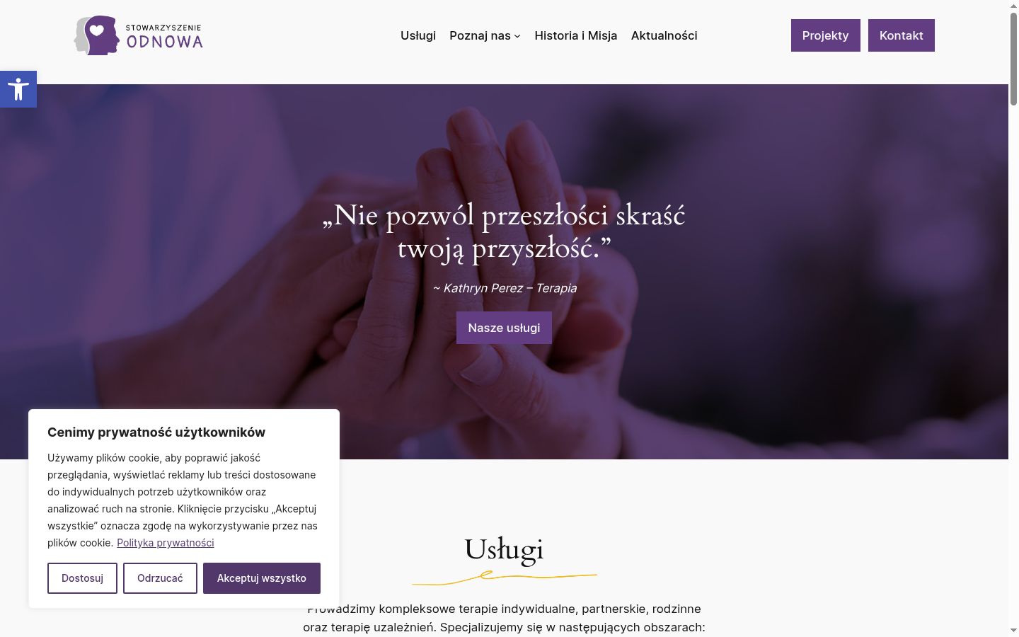 Snímek obrazovky baneru souhlasu zobrazeného před jakoukoli interakcí