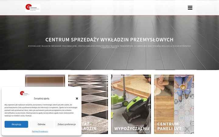 Screenshot of centrumpodlog.com