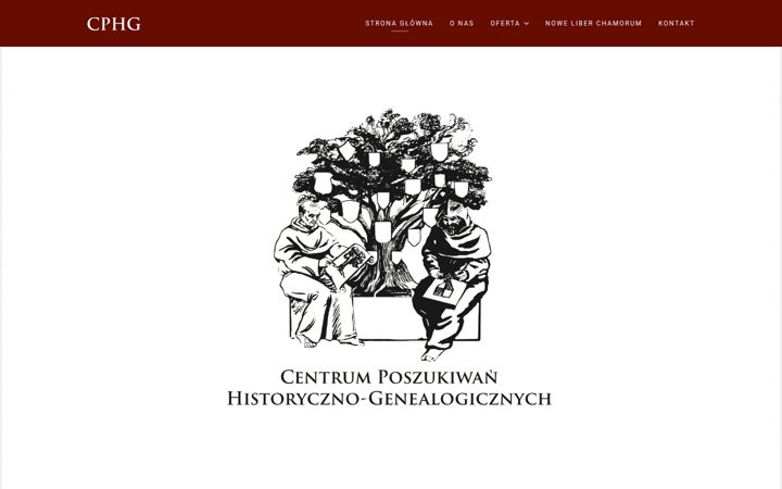 Zrzut ekranu centrumposzukiwan.pl