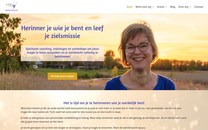 Ekraanipilt saidist centrumsprankel.nl
