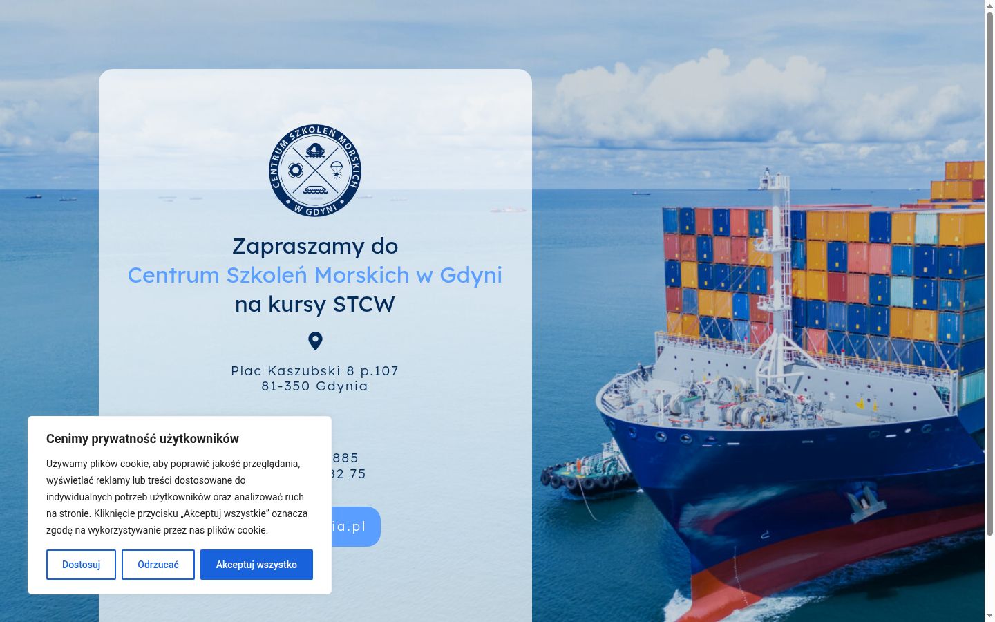 Snímka obrazovky banera súhlasu zobrazeného pred akoukoľvek interakciou
